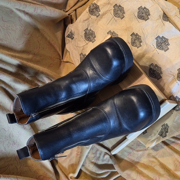 Harley Davidson Women's Amherst Moto Boots▪︎ Sz 9 - Picture 10 of 10